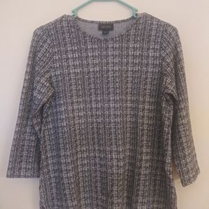 J. Jill Wearever Collection print top Size XS